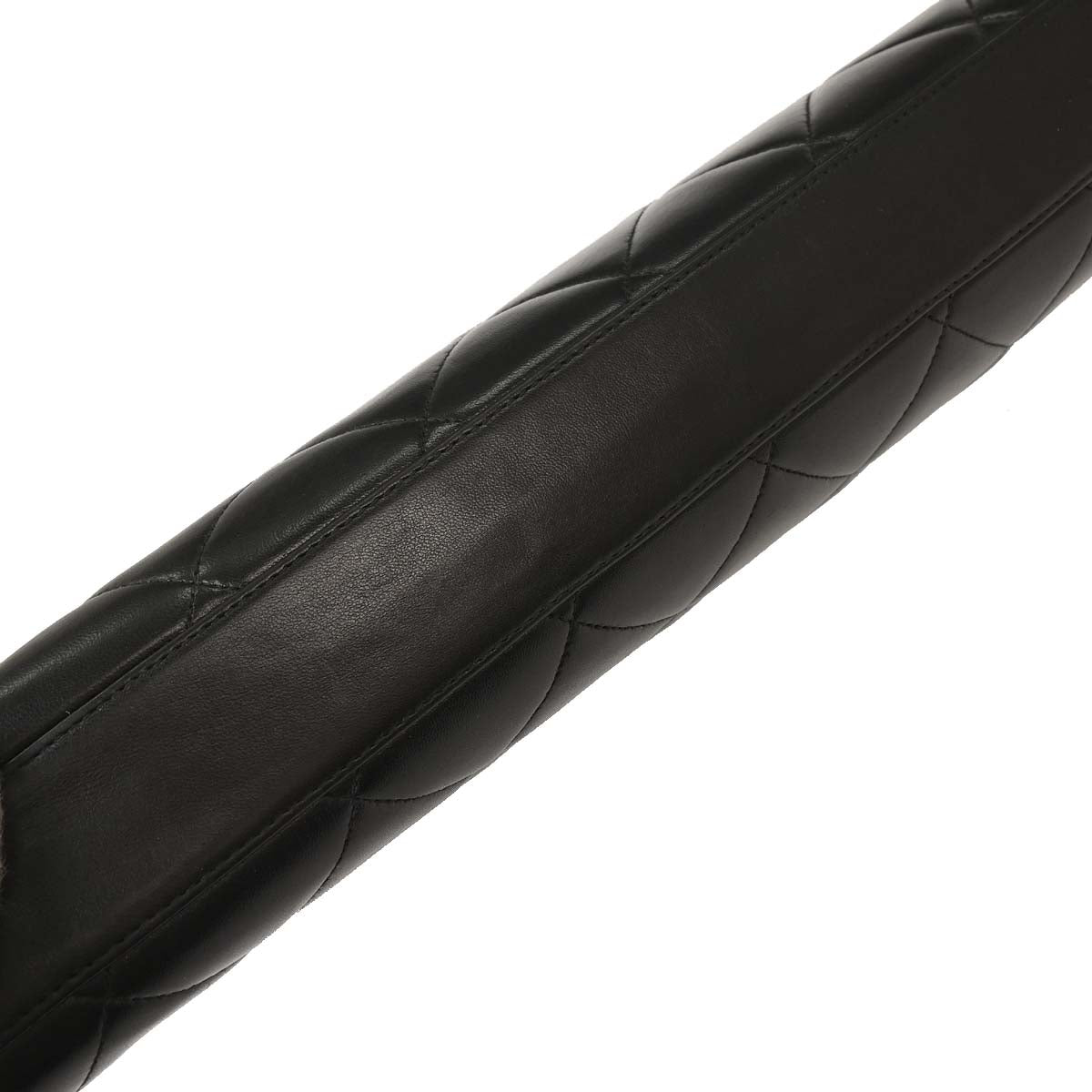 Chanel 1996-1997 Black Lambskin Business Briefcase Handbag