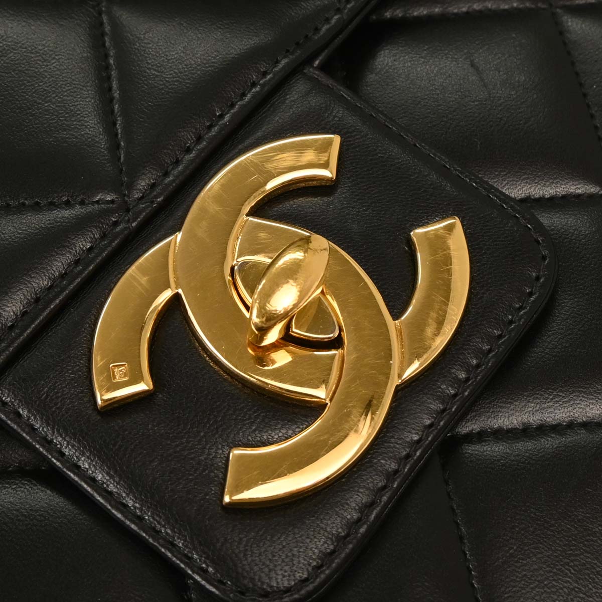 Chanel 1996-1997 Black Lambskin Business Briefcase Handbag – AMORE