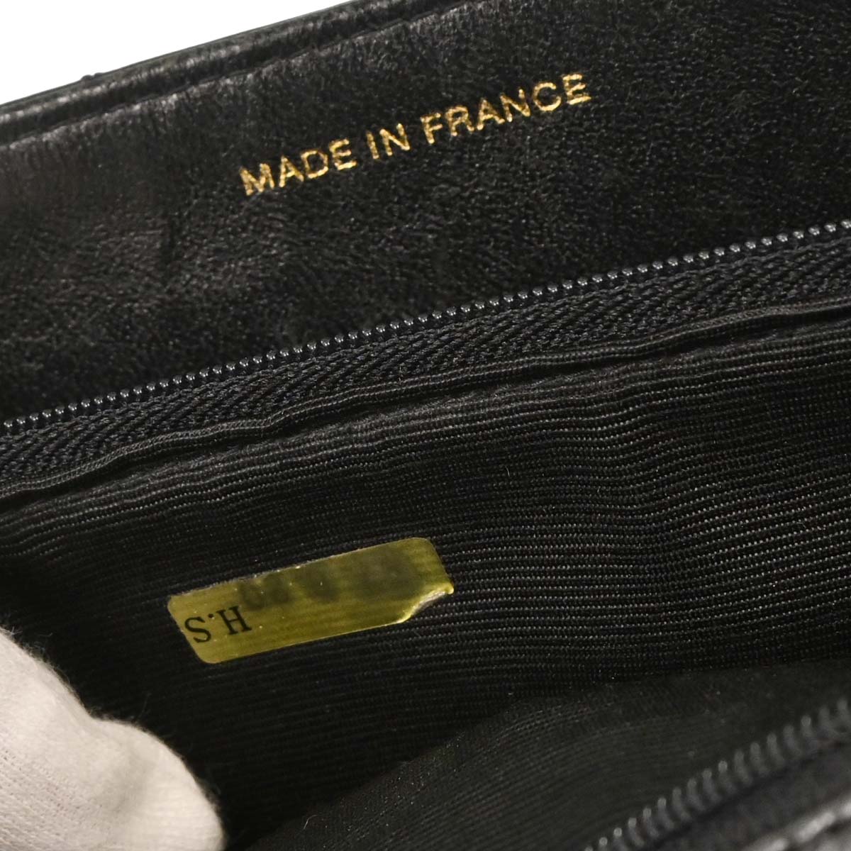 Chanel 1996-1997 Black Lambskin Business Briefcase Handbag – AMORE