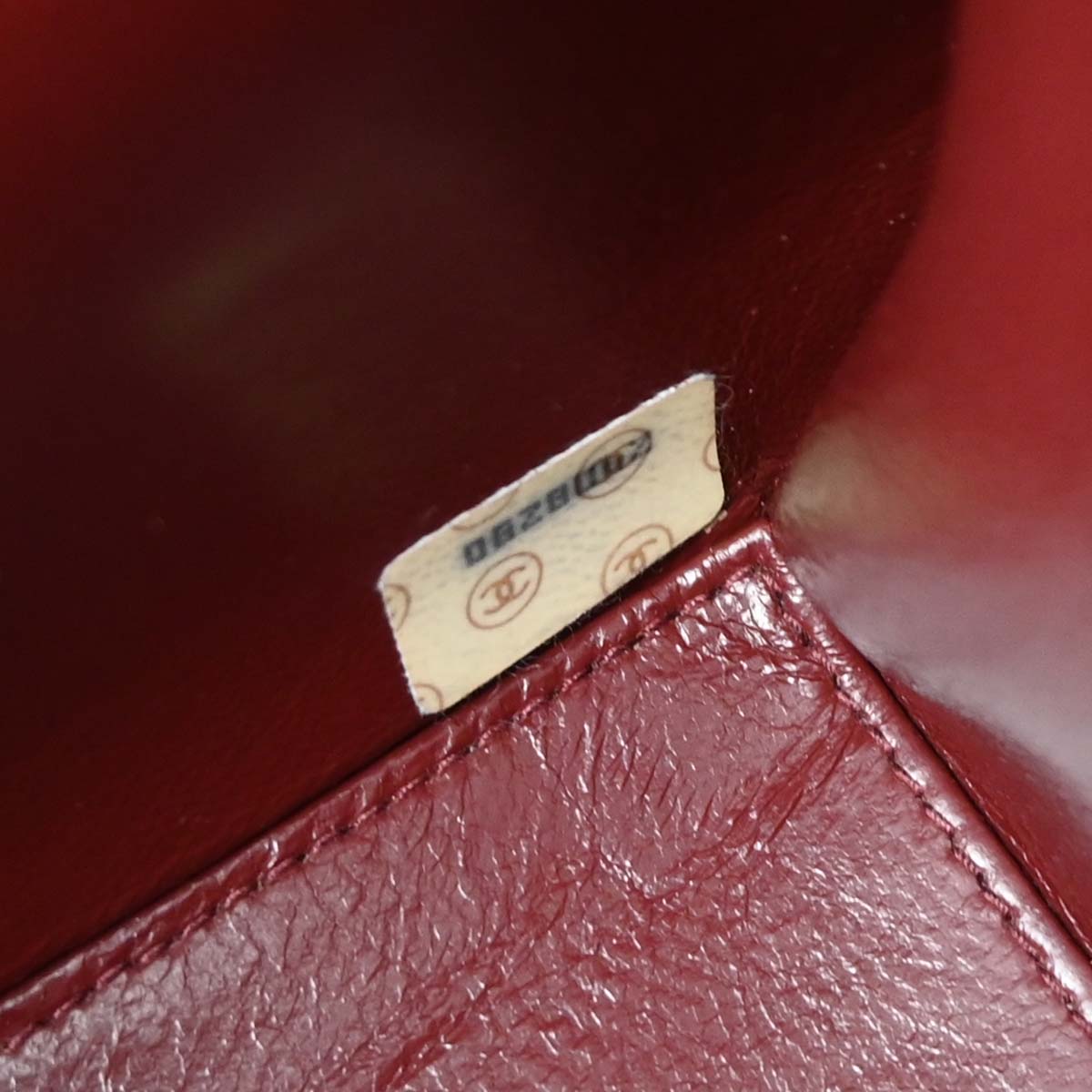 Chanel 1991-1994 Black Lambskin Kelly 2way Shoulder Handbag