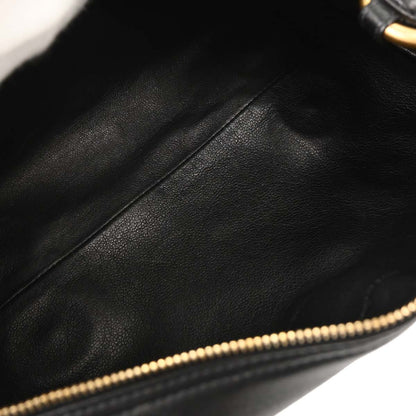Chanel Black Calfskin Handbag