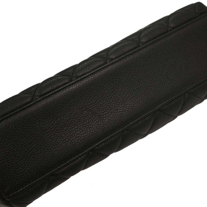 Chanel 1996-1997 Black Caviar Kelly Handbag