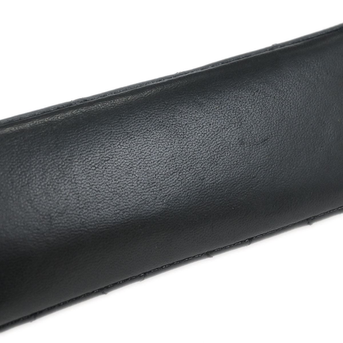 Chanel 1989-1991 Black Lambskin Shoulder Bag