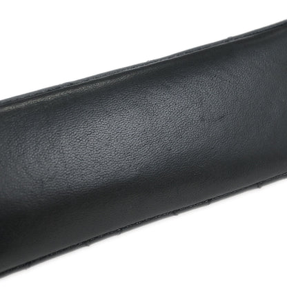 Chanel 1989-1991 Black Lambskin Shoulder Bag