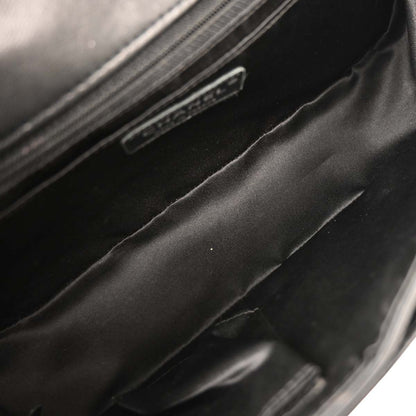 Chanel 2006-2008 Black Lambskin Shoulder Bag