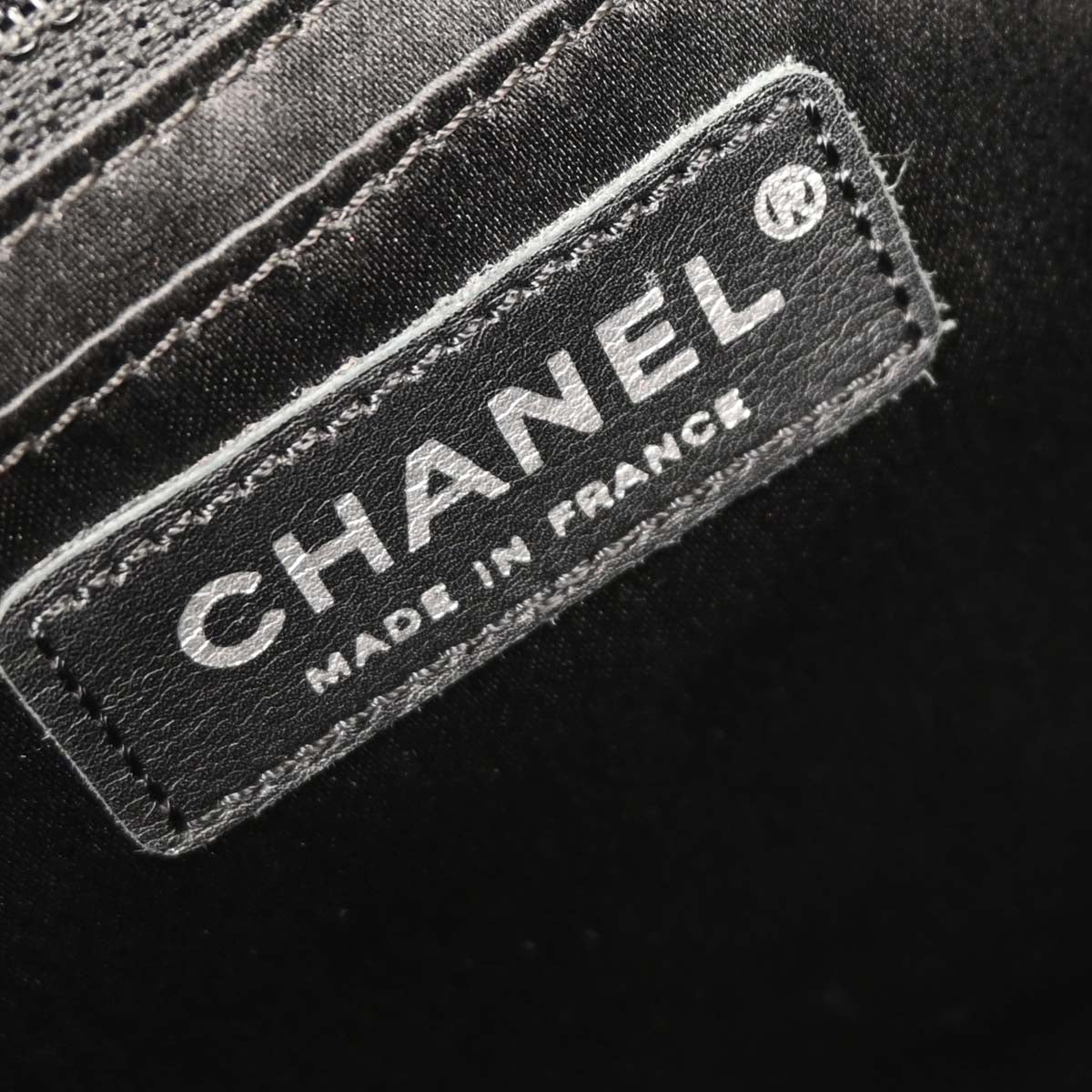 Chanel 2006-2008 Black Lambskin Shoulder Bag