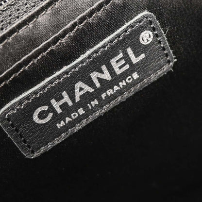 Chanel 2006-2008 Black Lambskin Shoulder Bag