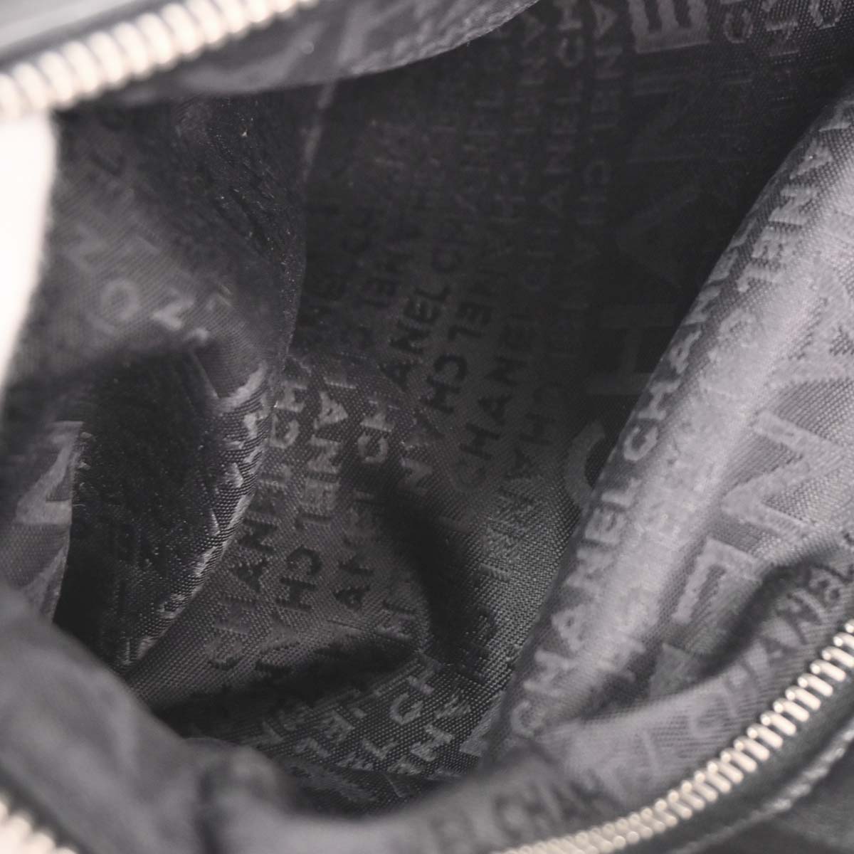 Chanel Black Lambskin Body Bag