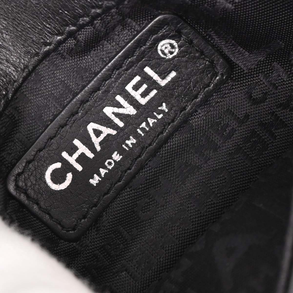 Chanel Black Lambskin Body Bag