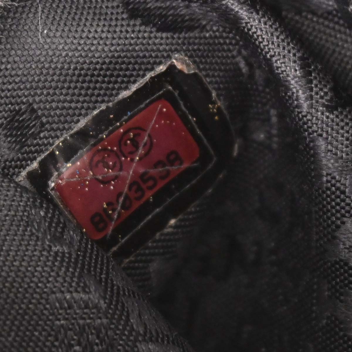 Chanel Black Lambskin Body Bag