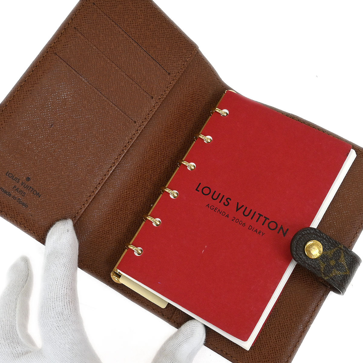 Louis Vuitton Monogram Panda Agenda PM Note Book Cover R20011