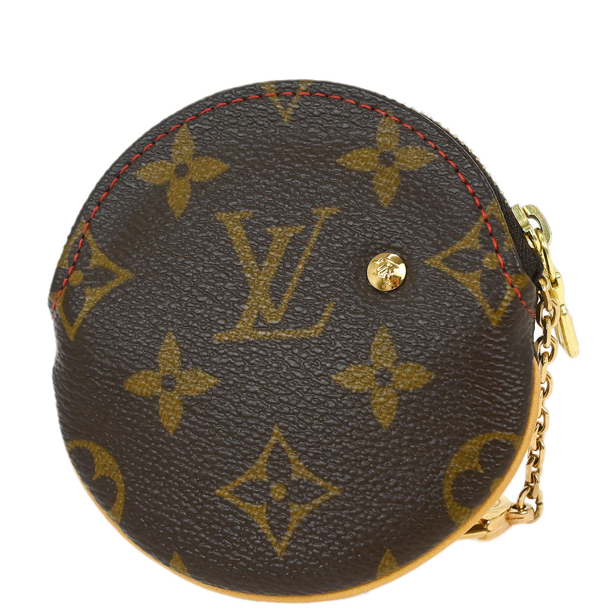 Louis Vuitton Cherry Porte Monnaie Rond Coin Case Wallet M95043