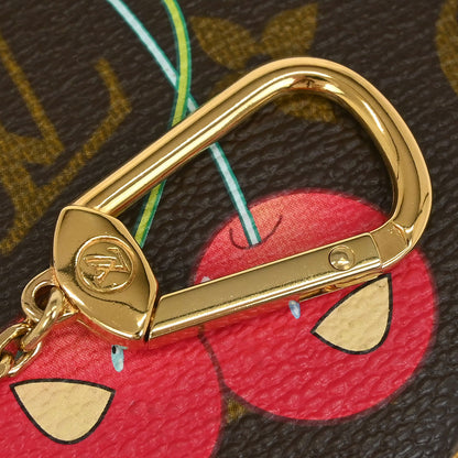 Louis Vuitton Cherry Porte Monnaie Rond Coin Case Wallet M95043