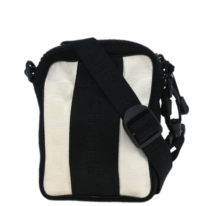 Chanel 2003-2004 White Nylon Travel Line Shoulder Bag