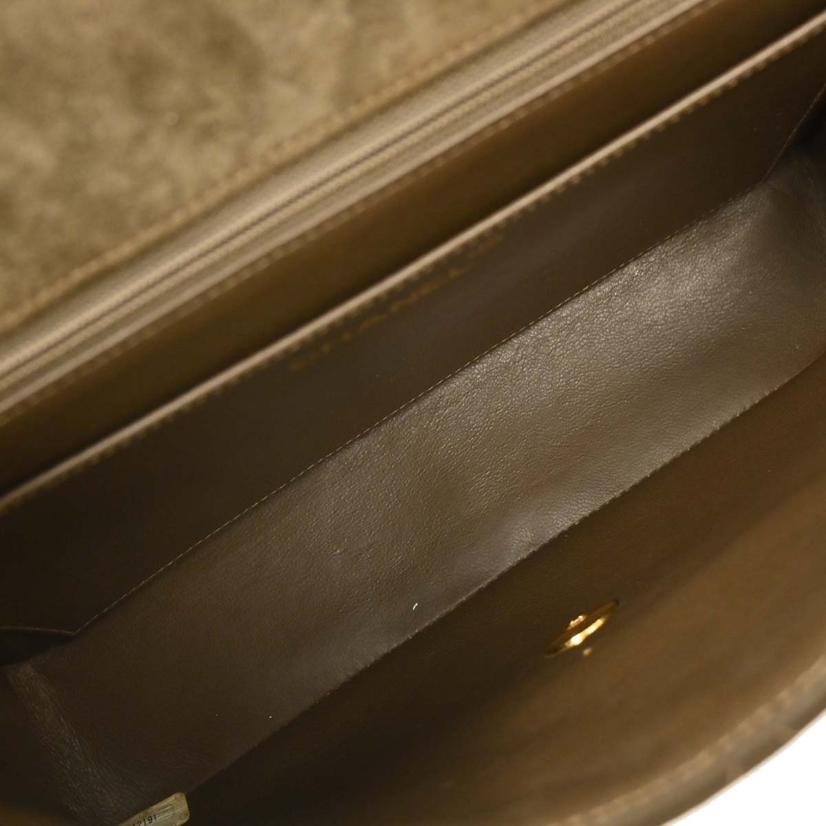 Chanel 1994-1996 Brown Suede Shoulder Bag