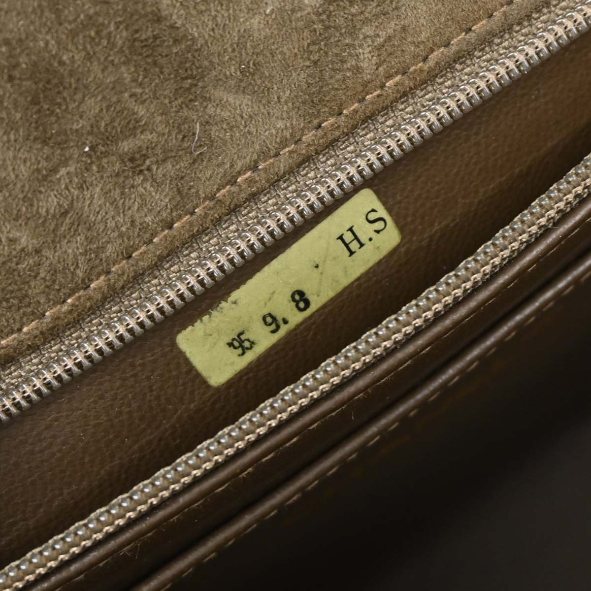 Chanel 1994-1996 Brown Suede Shoulder Bag