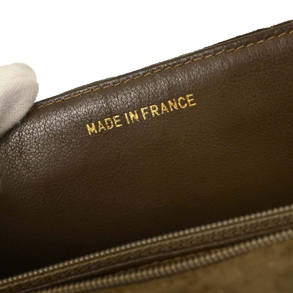 Chanel 1994-1996 Brown Suede Shoulder Bag