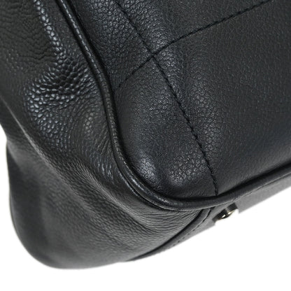 Chanel 2003-2004 Black Caviar Choco Bar Handbag