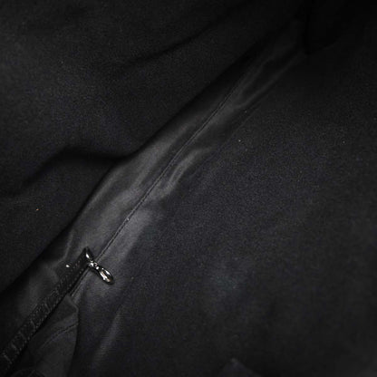 Chanel 2009-2010 Black Calfskin Mademoiselle Lock Shoulder Bag