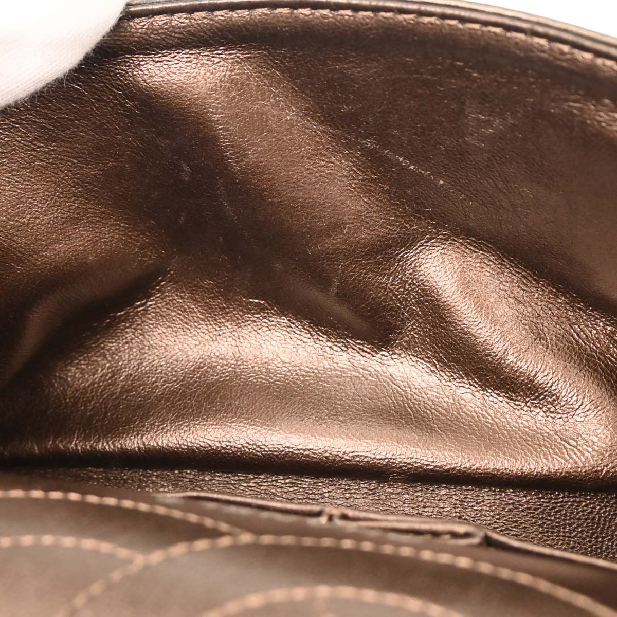 Chanel 2008-2009 Bronze Calfskin 2.55 Classic Double Flap Bag