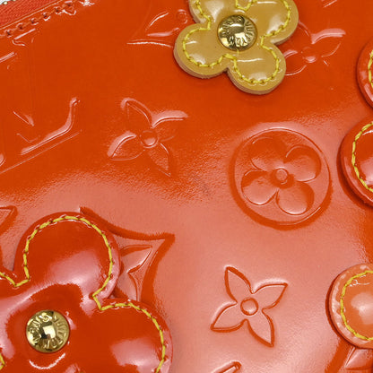 Louis Vuitton Orange Vernis Flower Lexington Handbag M92247