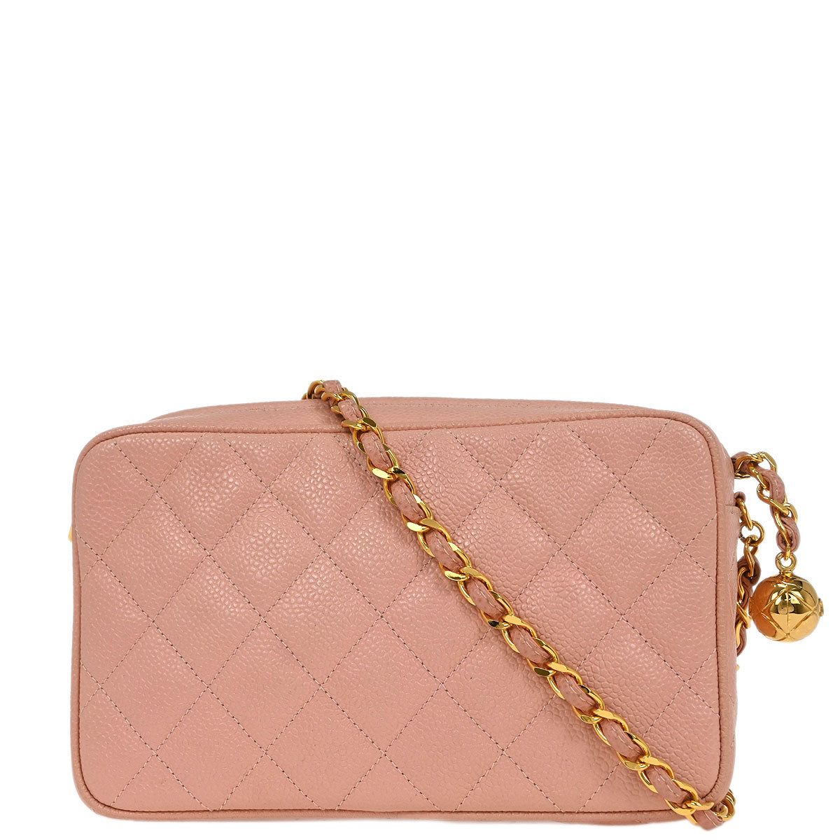 Chanel 1994-1996 Pink Caviar Camera Bag