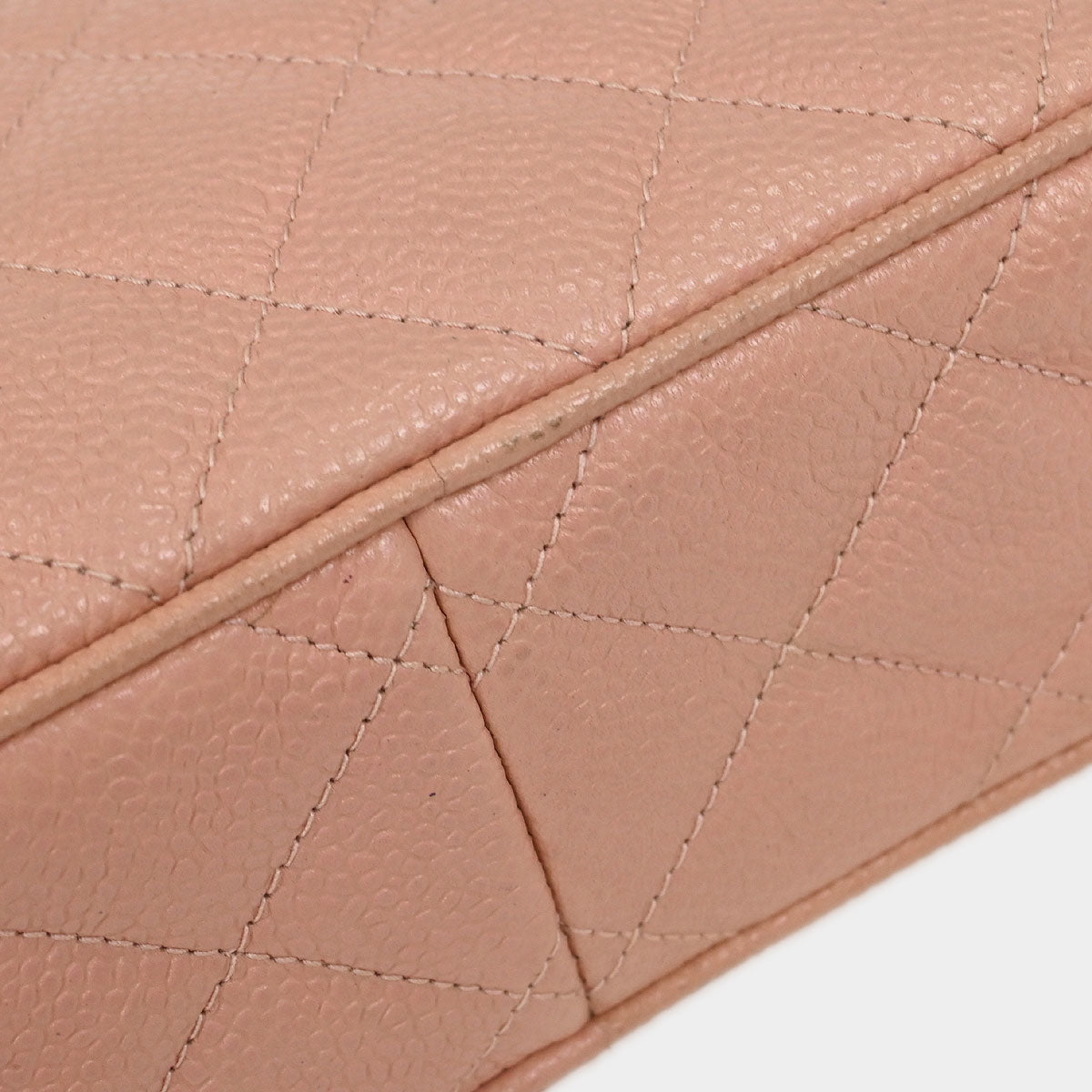 Chanel 1994-1996 Pink Caviar Camera Bag