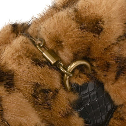 Louis Vuitton * Monogram Mink Alligator Fabuleux Extraordinaires Handbag M92700