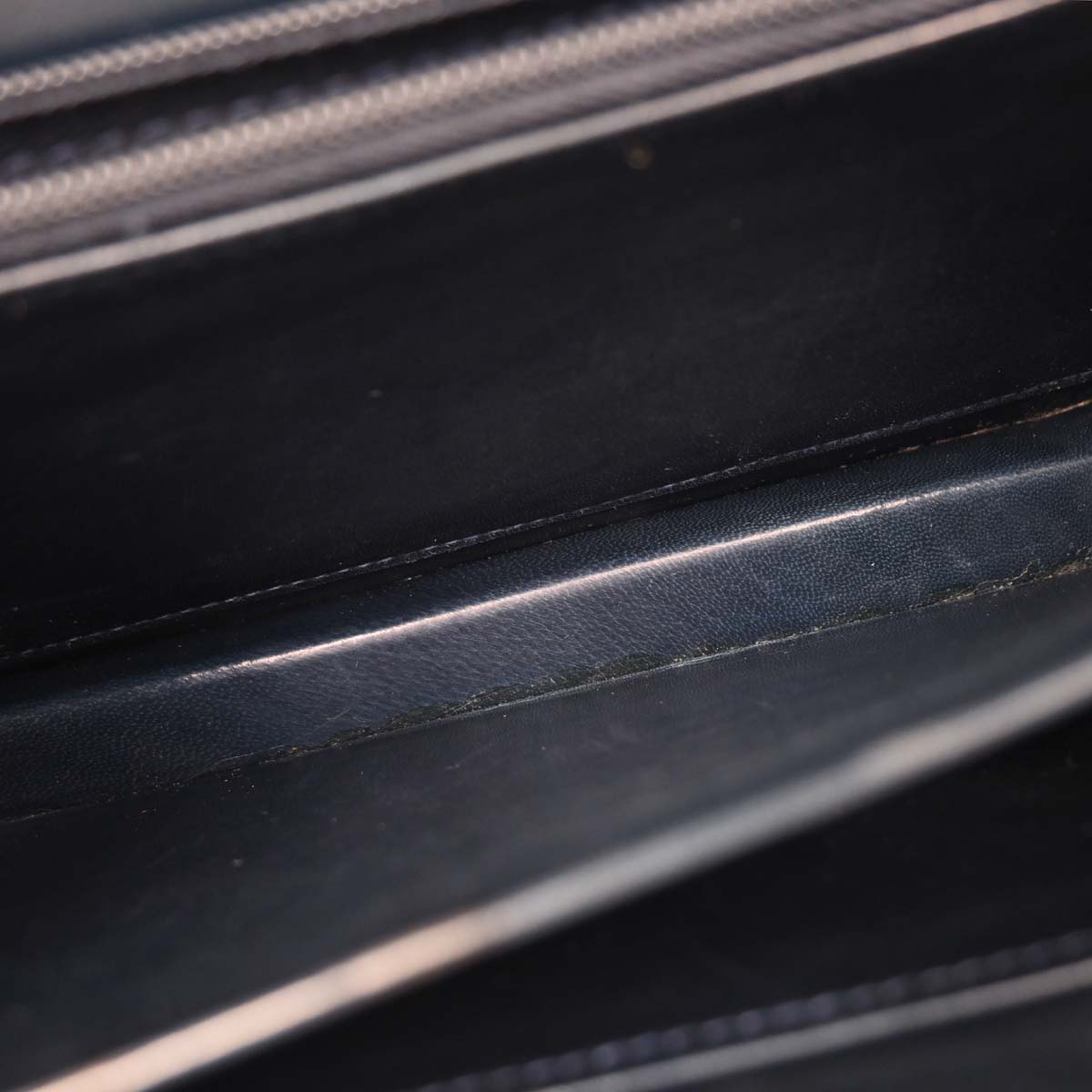 Celine Navy Leather Handbag