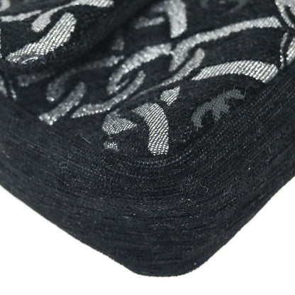 Chanel 2005-2006 Black Canvas Chain Print Handbag