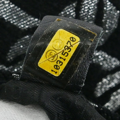 Chanel 2005-2006 Black Canvas Chain Print Handbag