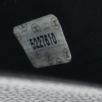 Chanel 1997-1999 Black Caviar Note Book Cover Small Good