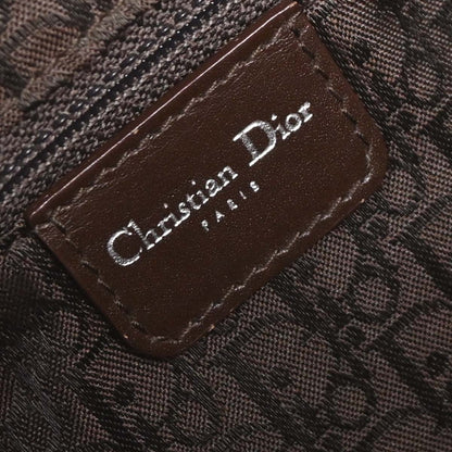Christian Dior Brown Mouton Flight Shoulder Bag