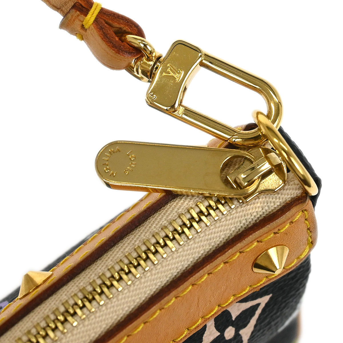 Louis Vuitton Black Multicolor Pochette Accessoires M92648