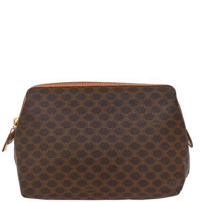 Celine Brown PVC Macadam Pouch