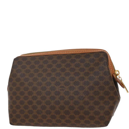 Celine Brown PVC Macadam Pouch