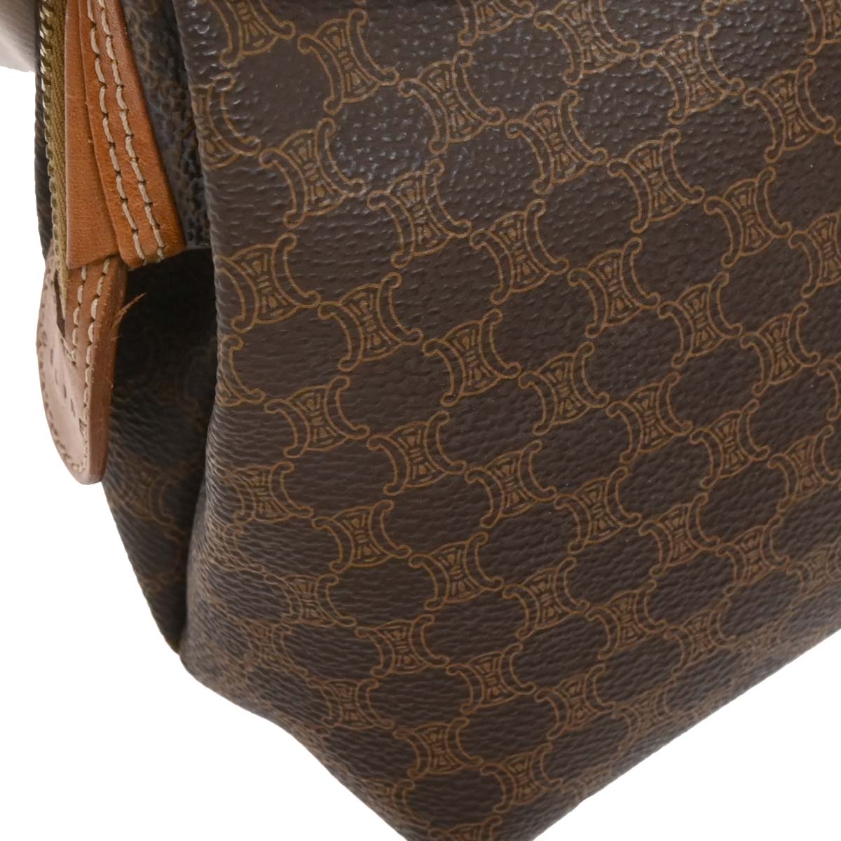 Celine Brown PVC Macadam Pouch