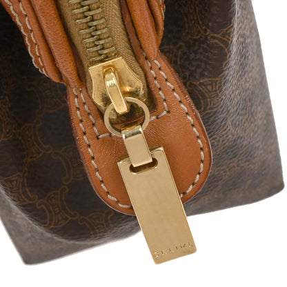 Celine Brown PVC Macadam Pouch