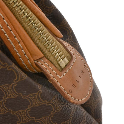 Celine Brown PVC Macadam Pouch