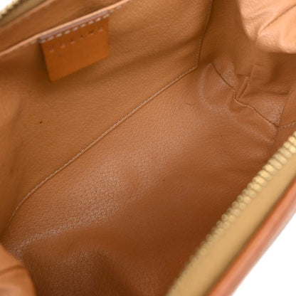 Celine Brown PVC Macadam Pouch