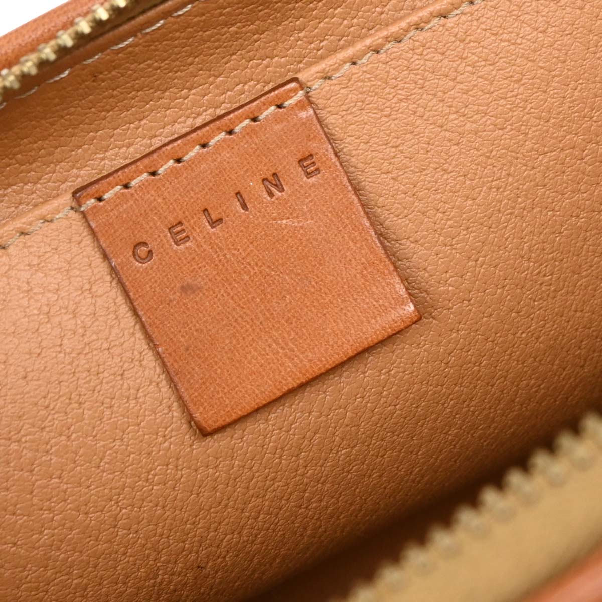 Celine Brown PVC Macadam Pouch