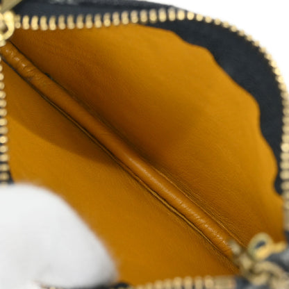 Louis Vuitton Monogram Denim Pochette Cles Coin Wallet M95616