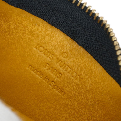 Louis Vuitton Monogram Denim Pochette Cles Coin Wallet M95616