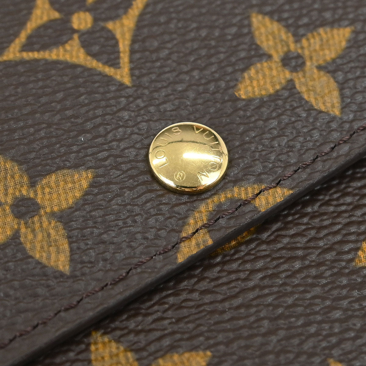 Louis Vuitton Monogram Porte Monnaie Credit Wallet M61725
