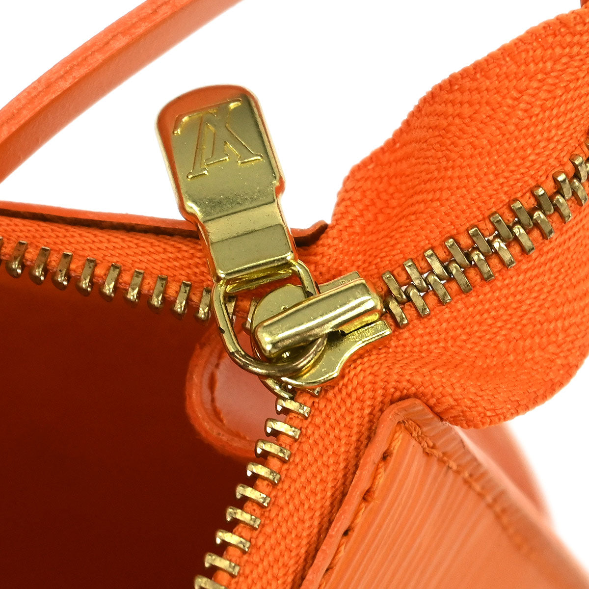 Louis Vuitton Orange Epi Pochette Accessoires 24 Handbag M5294H