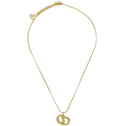 Christian Dior Necklace Pendant Gold