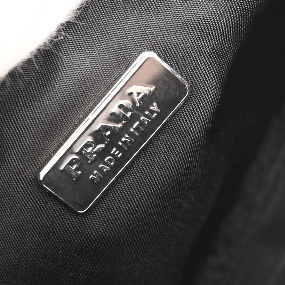 Prada Black Nylon Handbag