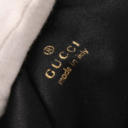 Gucci Black Gray Beaded Handbag