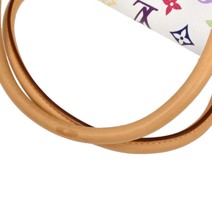 Louis Vuitton White Multicolor Beverly GM Handbag M40201