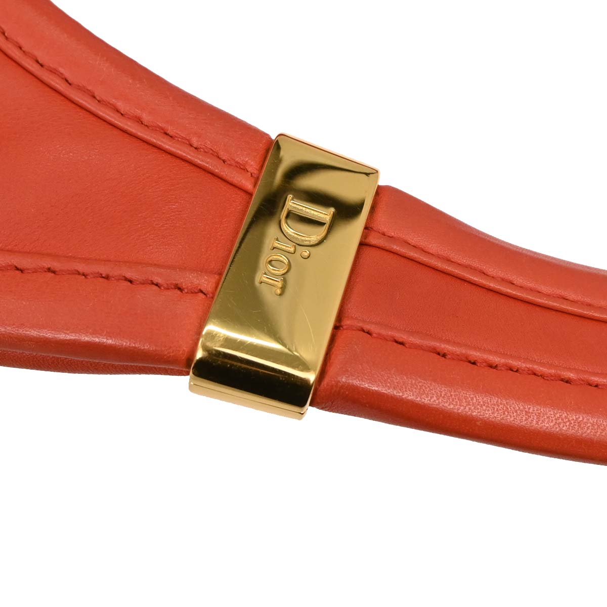 Christian Dior 2008 Red Diorita Hobo Bag